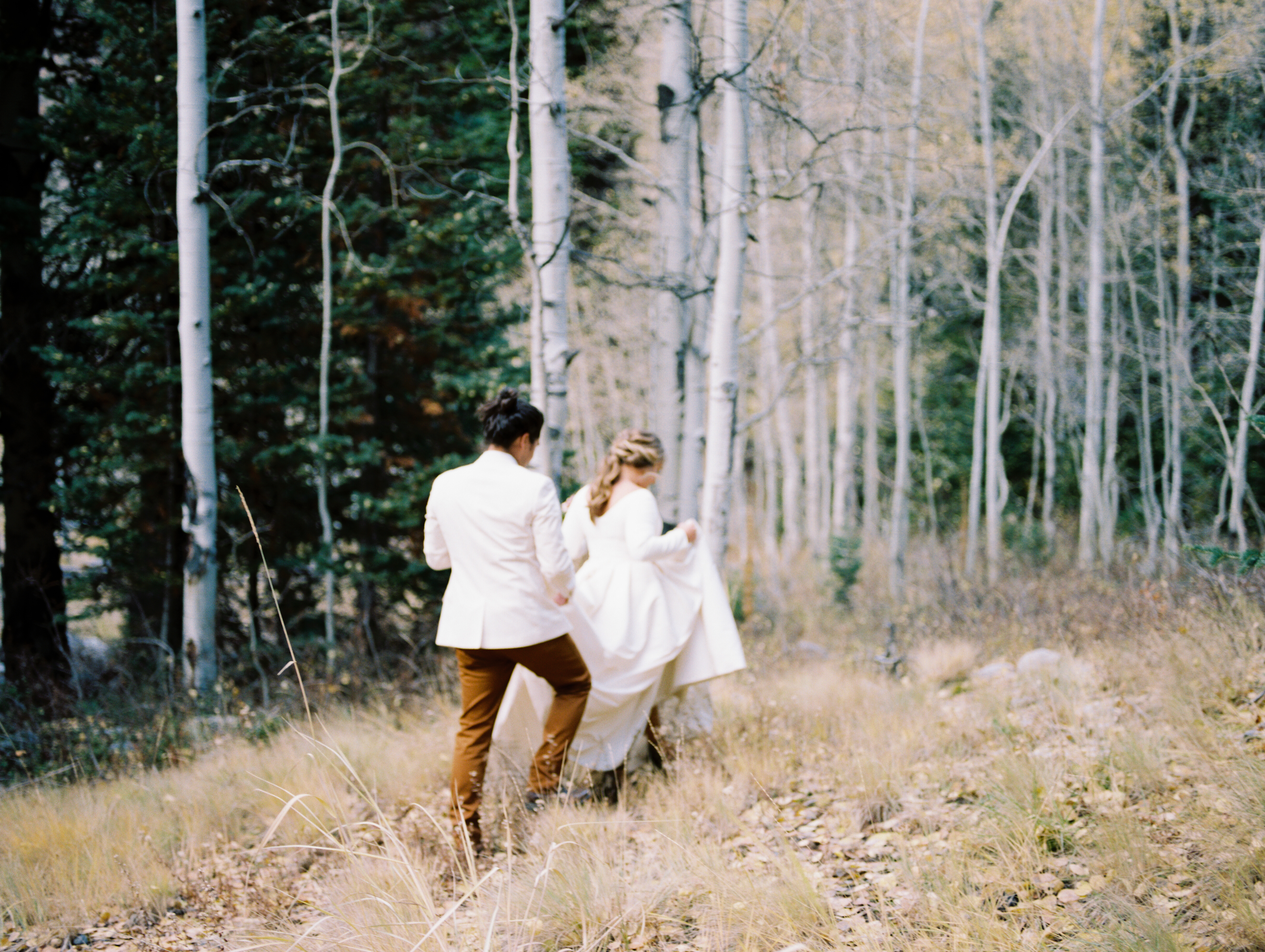 Autumnal Mountainside Wedding