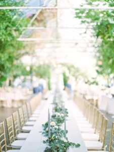 A Neutral Greenhouse Wedding